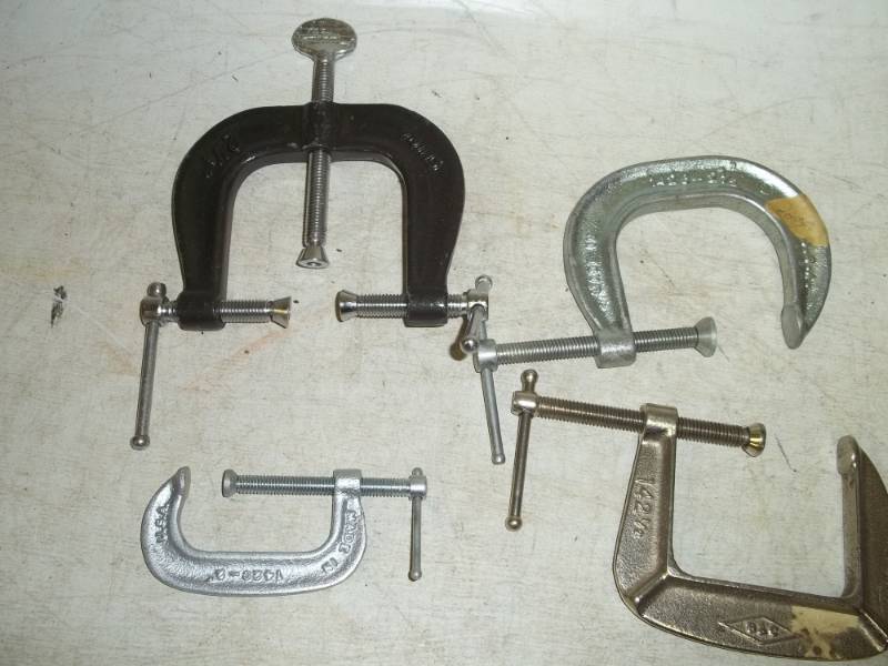 4 C Clamps