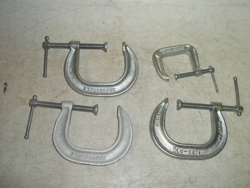4 C Clamps