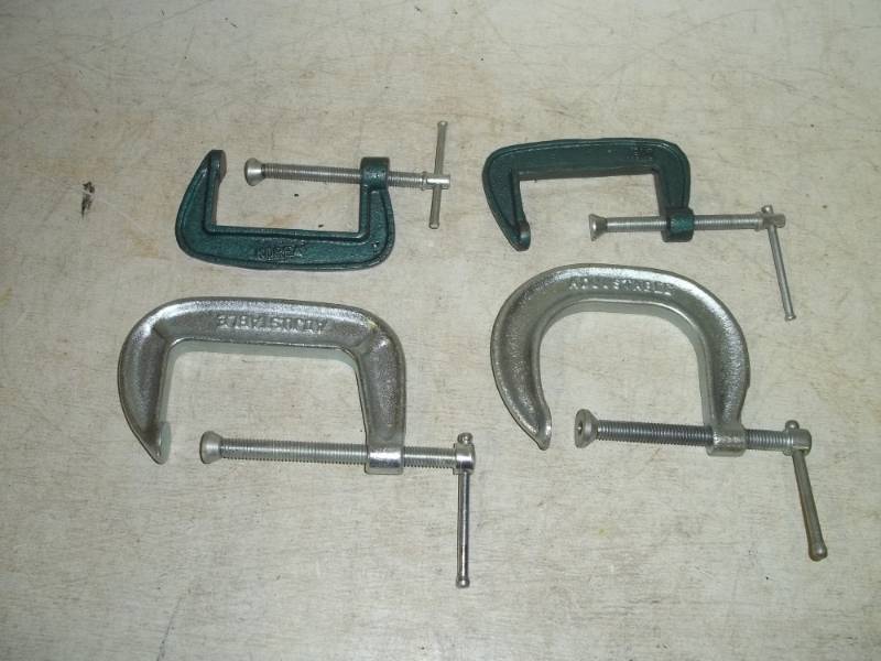 4 C Clamps