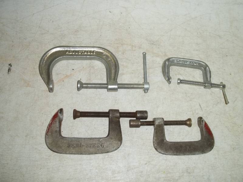 4 C Clamps