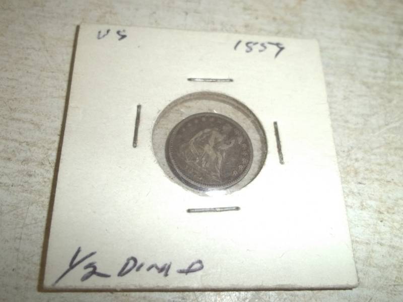 1857 12 dime