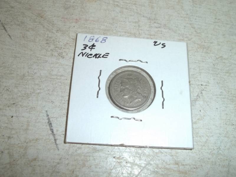 1868 3 Cent Nickel