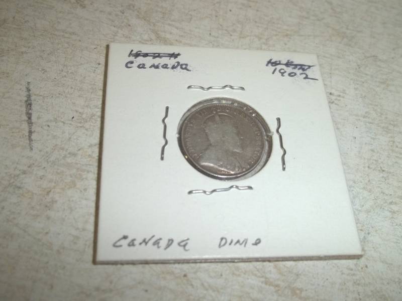 1902 Canadian Dime