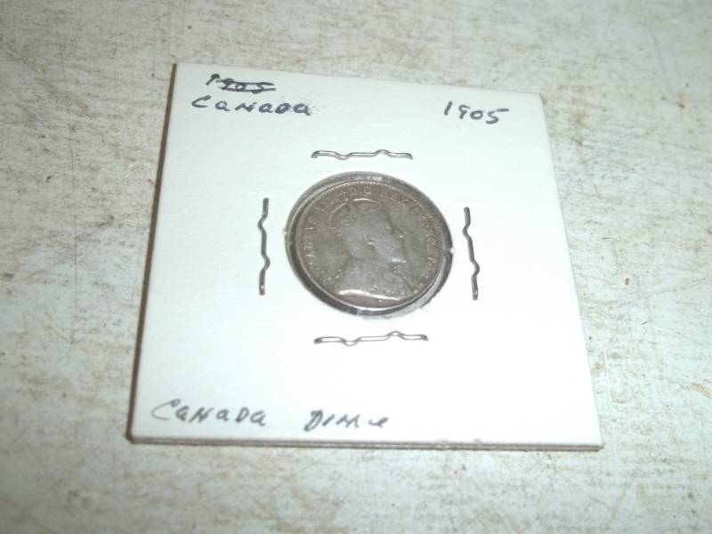 1905 Canadian Dime