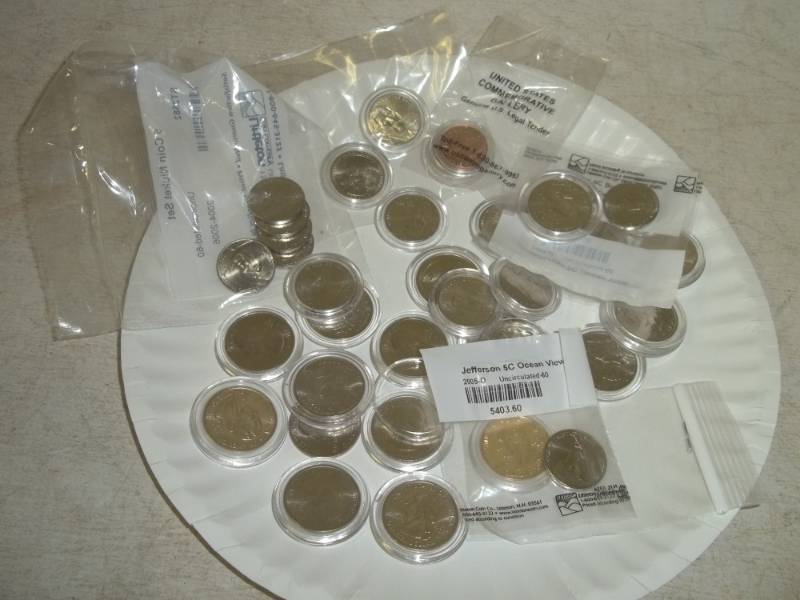Assorted Quarters and Nickels
