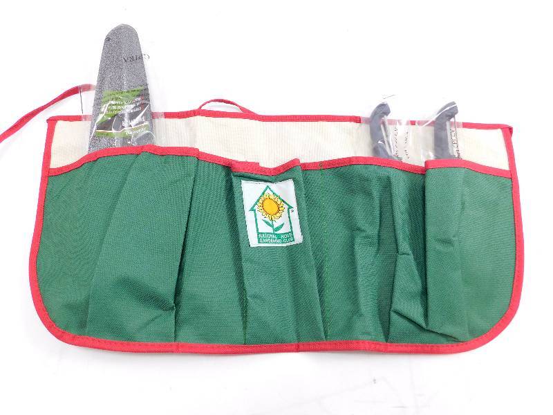 Gardening Tools - Apron, 2 Peelers, Transplant Shovel