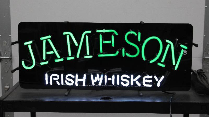 Neon Jamison Sign