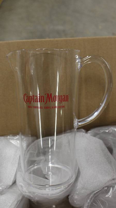 Boxes of Captain Morgan Pitchers