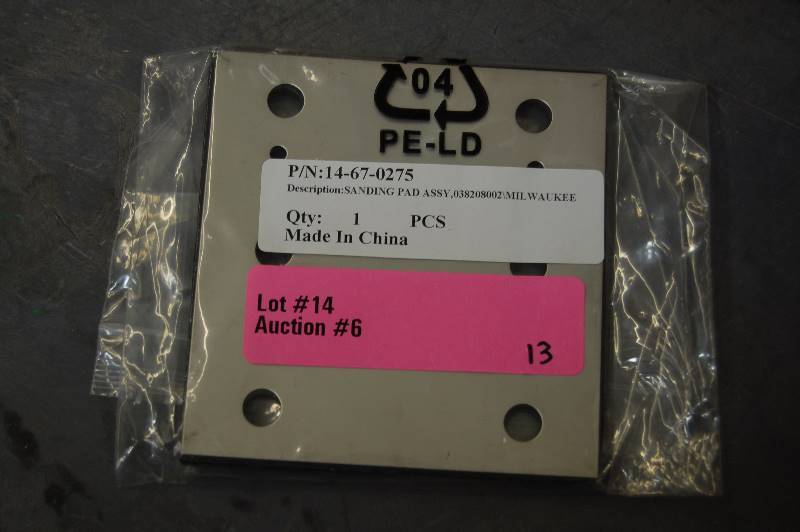 Milwaukee Sad Pad Assemblies-13 pieces