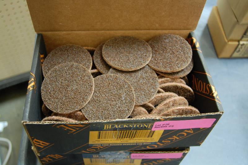 3 Brown Coarse Non-Woven Type 3 Quick Change Surface Conditioning Disc
