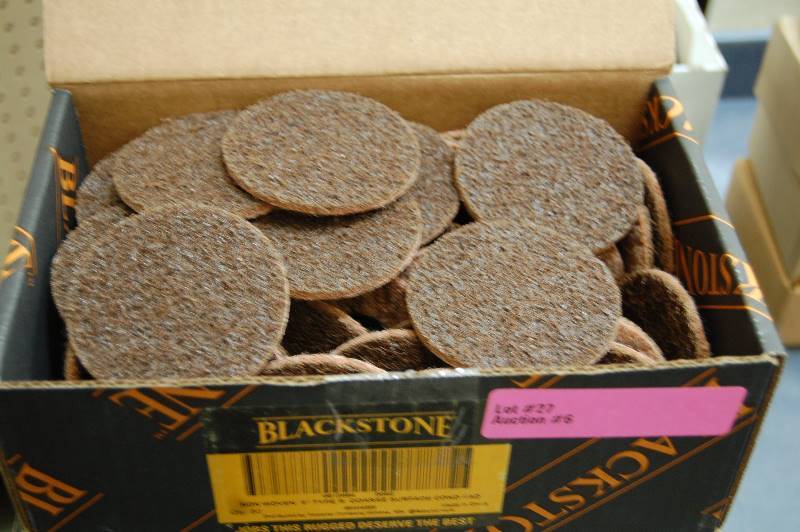 3 Brown Coarse Non-Woven Type 3 Quick Change Surface Conditioning Disc