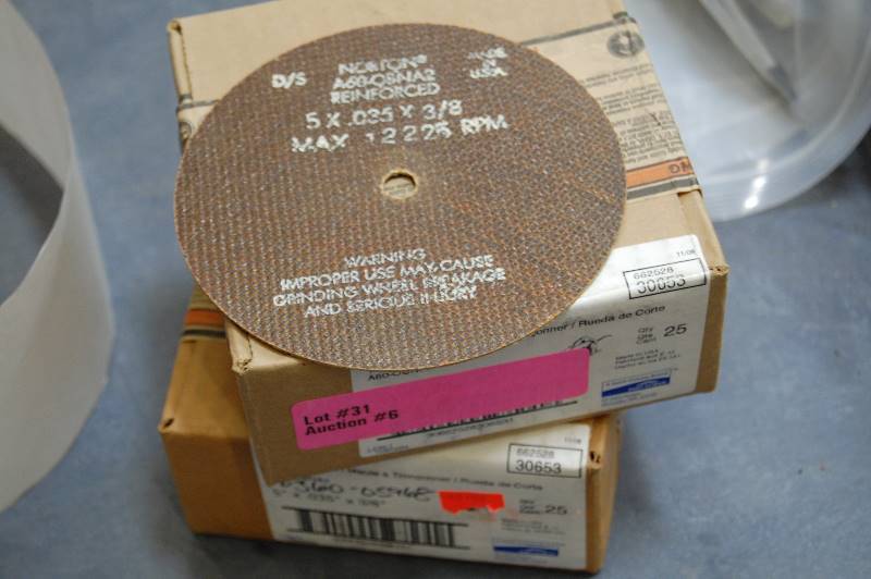 Norton Cut-Off Wheel 5x.035x38 Arbor-50 pieces