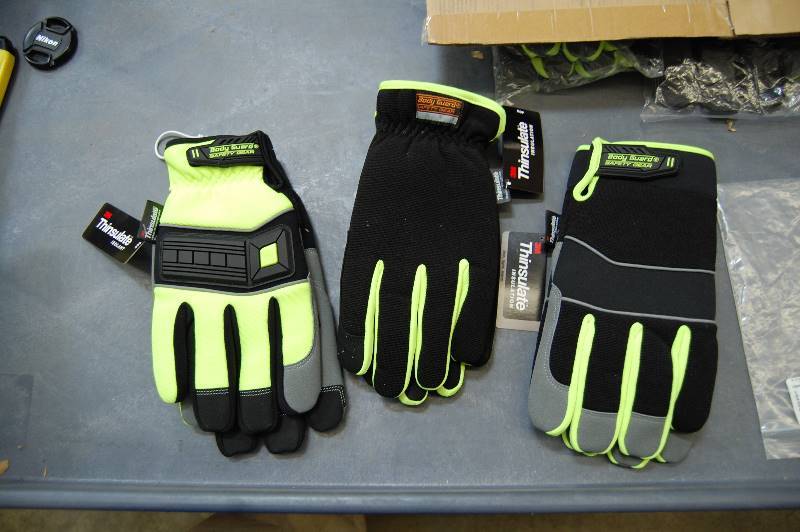 Insulated Work Gloves-3 Pair-Large