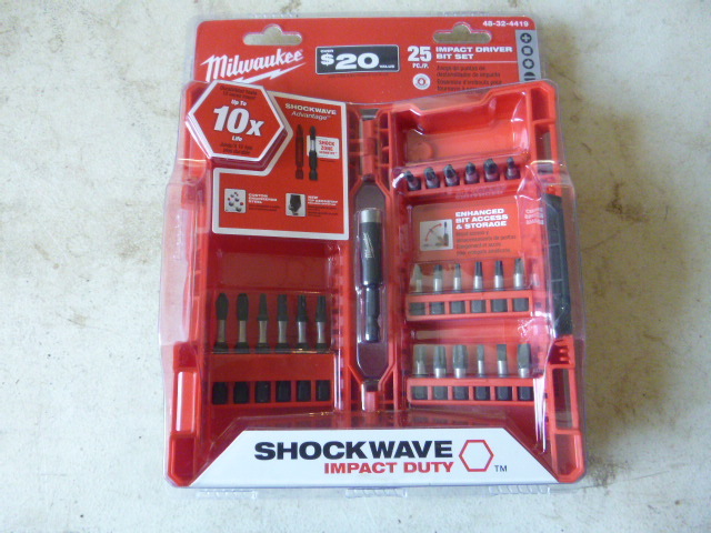 Milwaukee Impact Driver Bit Set