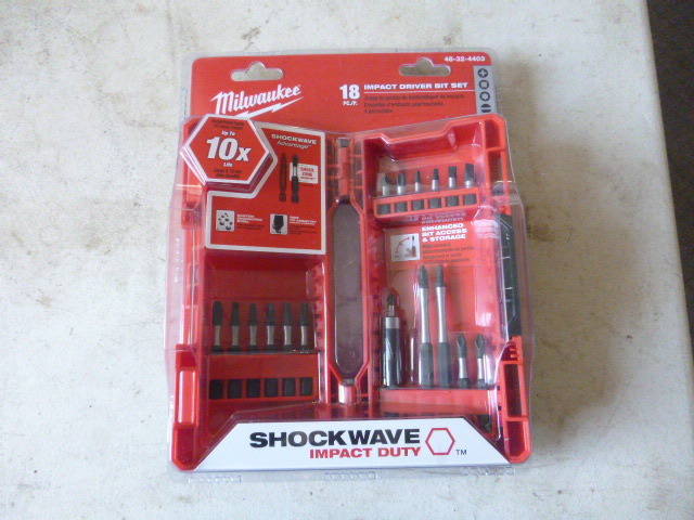 Milwaukee Impact Driver Bit Set