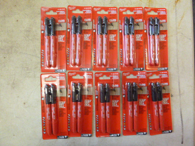 10 Milwaukee Inkzall Jobsite Markers