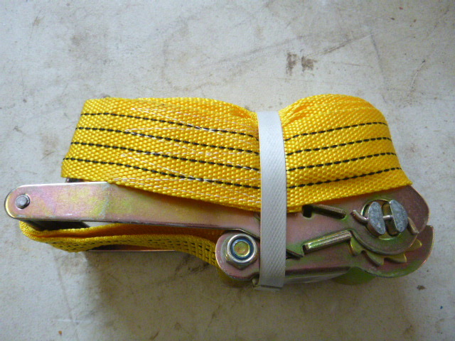 Ratchet Tie Down with J Hook