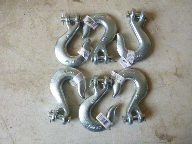 6 Clevis Slip Hooks