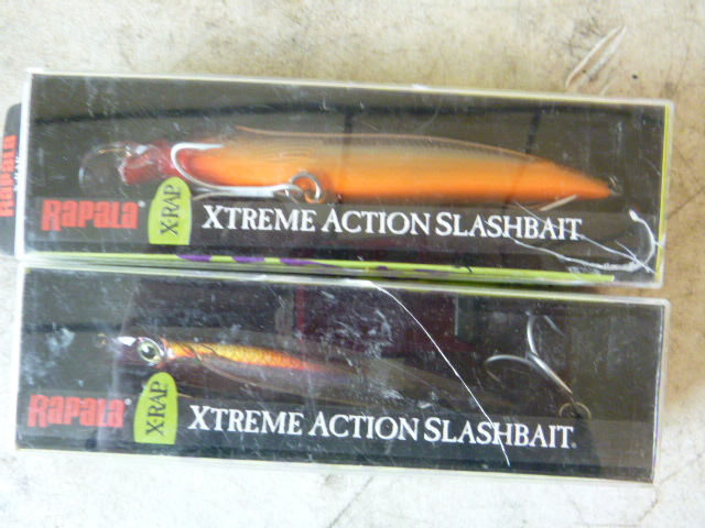 2 Rapala X-Rap Xtreme Action Slashbaits