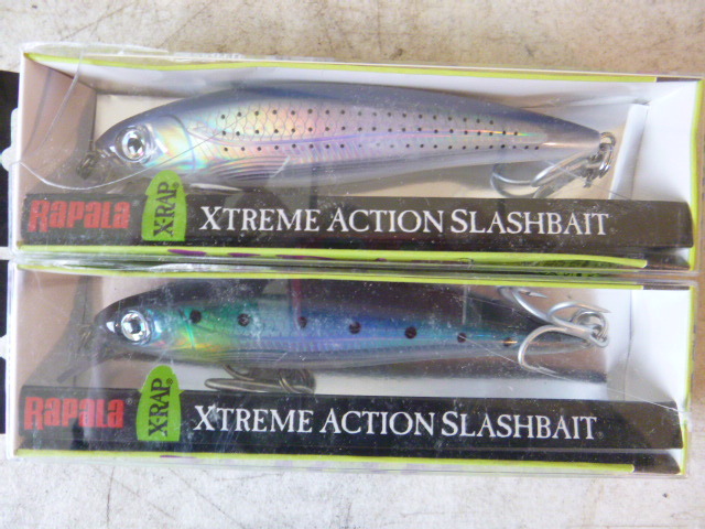 2 Rapala X-Rap Xtreme Action Slashbaits