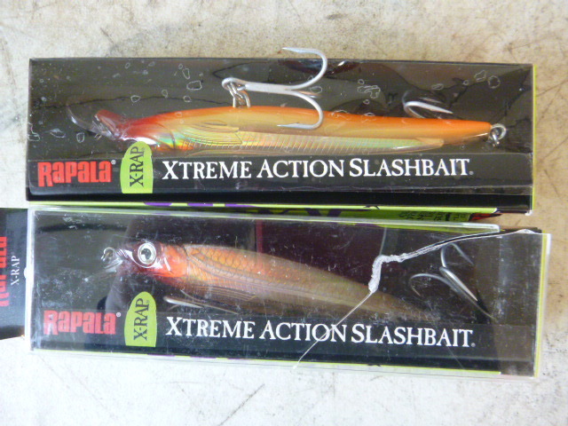 2 Rapala X-Rap Xtreme Action Slashbaits