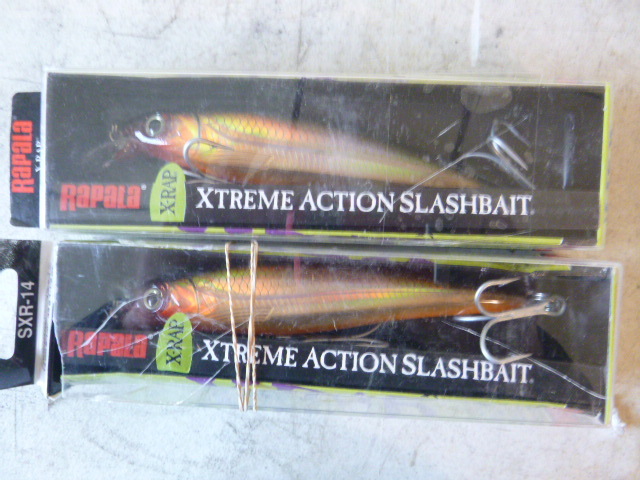 2 Rapala X-Rap Xtreme Action Slashbaits