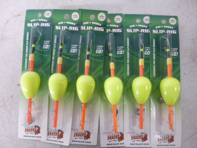 6 Rod-N-Bobs Slip-Rig Pre-Rigged Slip Bobbers