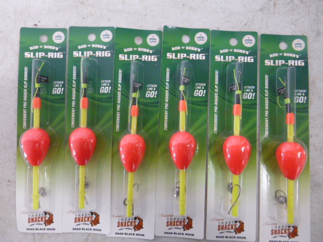 6 Rod-N-Bobs Slip-Rig Pre-Rigged Slip Bobbers