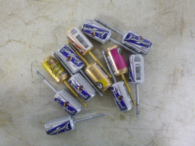 12 Beer Can Bobbers