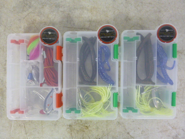 3 Tackle Boxes
