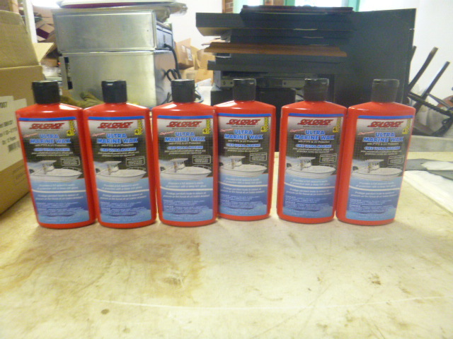 6 Bottles of Seasense Ultra Marine Wax