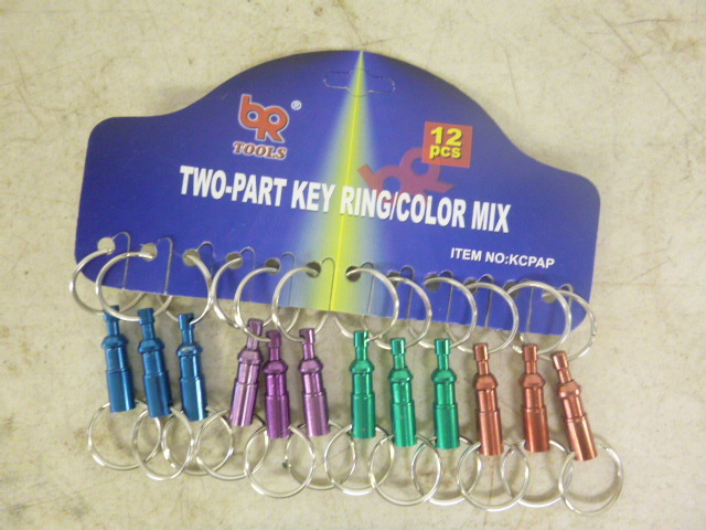 12 BR Tools Key Rings