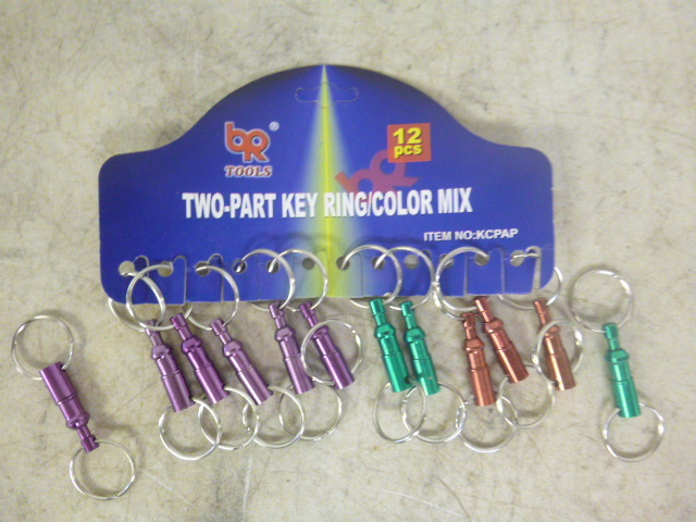 12 BR Tools Key Rings
