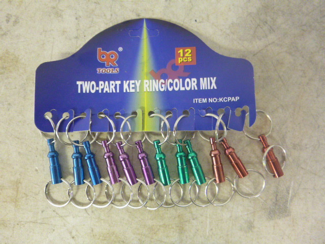 12 BR Tools Key Rings