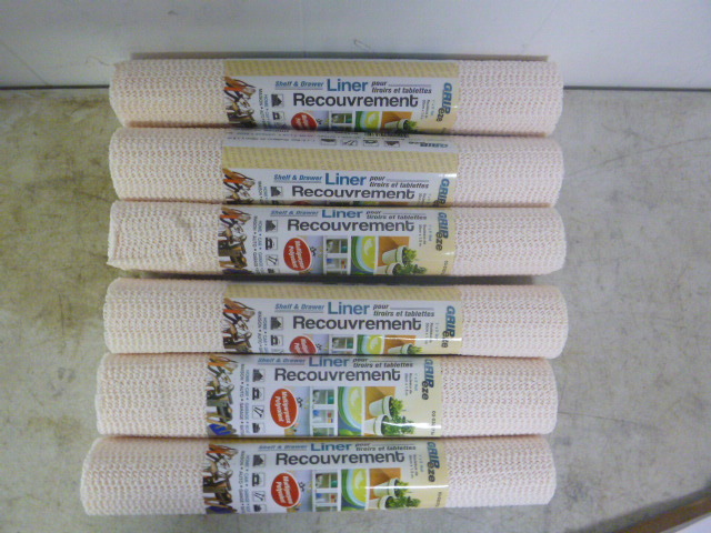 6 Grip-Eze Shelf and Drawer Liners