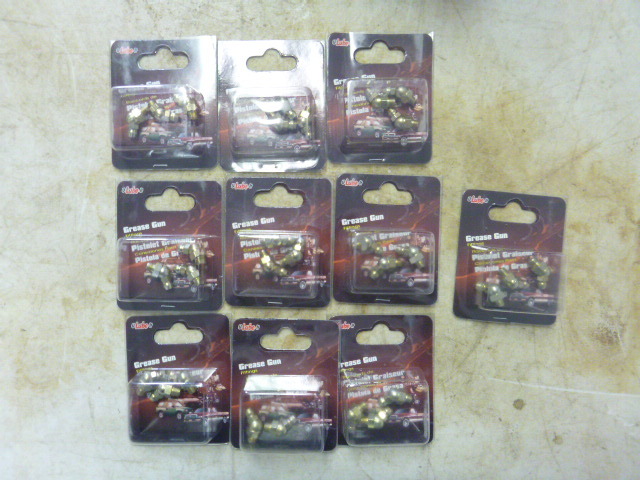 10 Packs of Lube-It Grease Gun Fittings