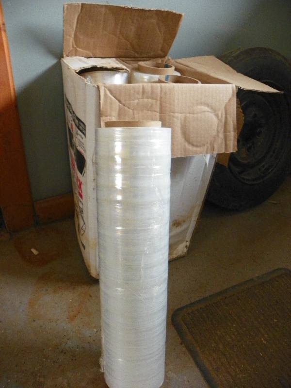 lot 1 image: 3 rolls of plastic