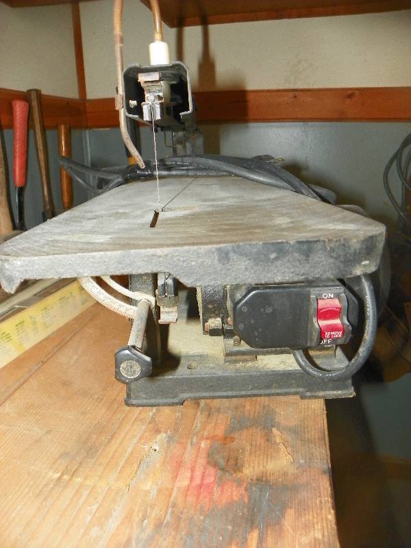 Master Mechanic 15'' Scroll saw | Sattler Wood Shop/Estate Auction EGF ...