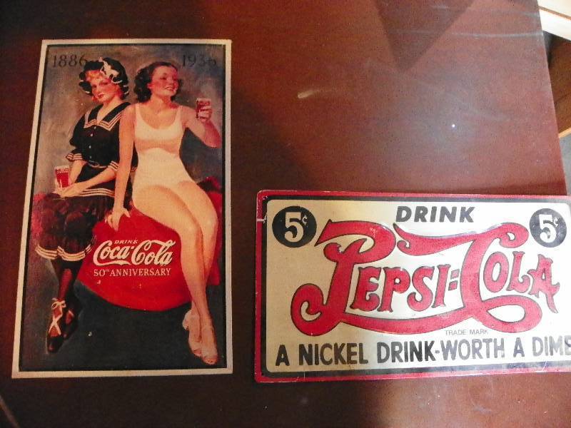 lot 172 image: Two Metal Signs
