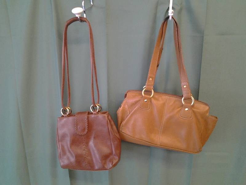 2-Camel Colored Handbags