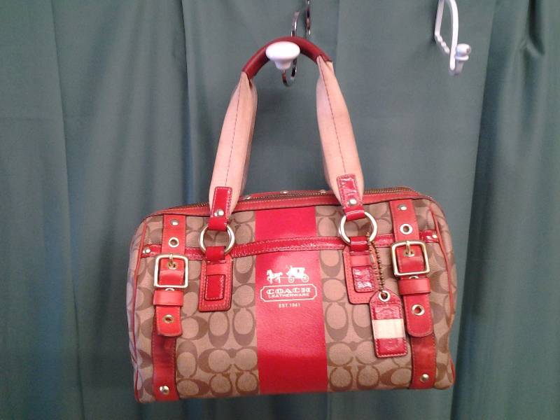 Genuine Coach Signature Handbag