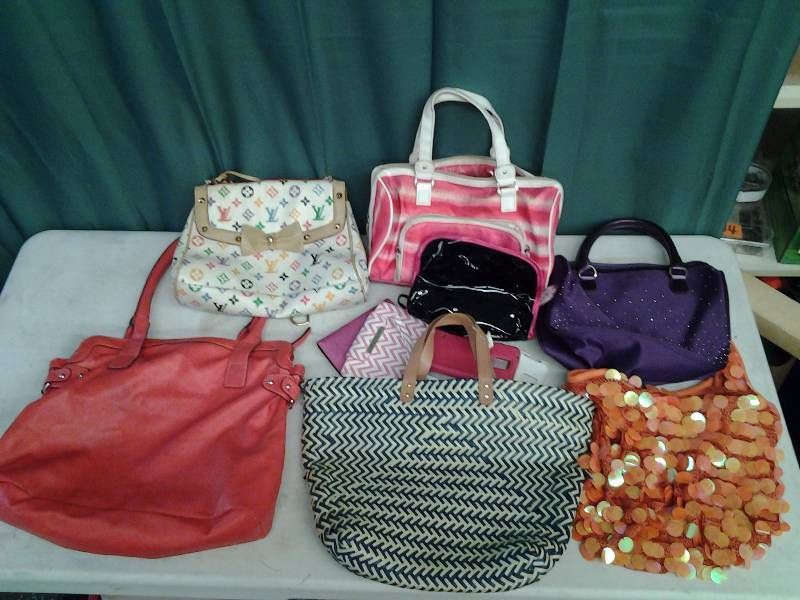Lot Of Assorted Handbags