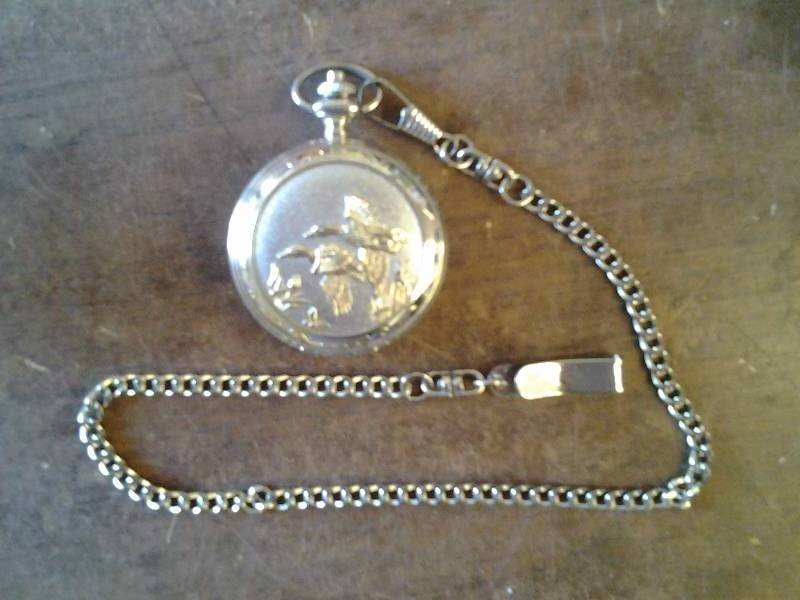 Pocket Watch With Duck Design