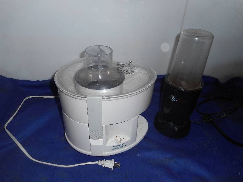 NU WAVE MIXER AND BLACK AND DECKER JUICER