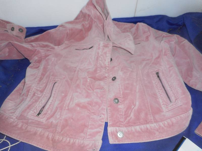 LIZ CLAIBORN SWEADE JEAN JACKET