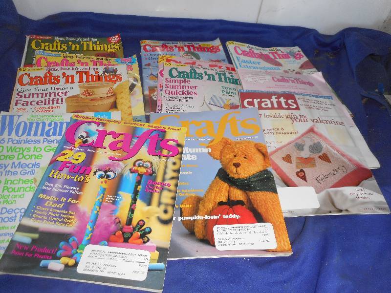 MULTIPLE CRAFTING MAGAZINES