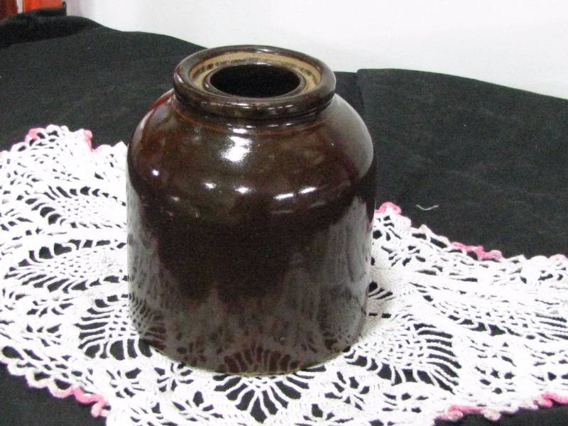 lot 7 image: Red Wing Stoneware 12gl Slip Glaze Crock Jug