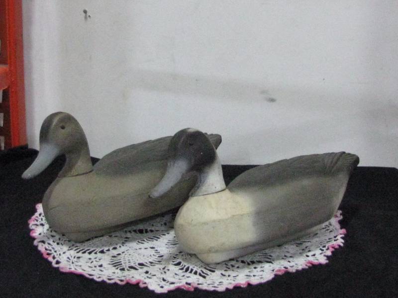lot 18 image: Pintail Decoys
