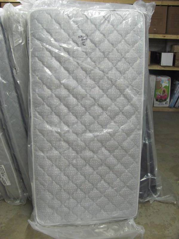 lot 19 image: Brand New Serta Atmore Perfect Sleeper Firm Twin Mattress