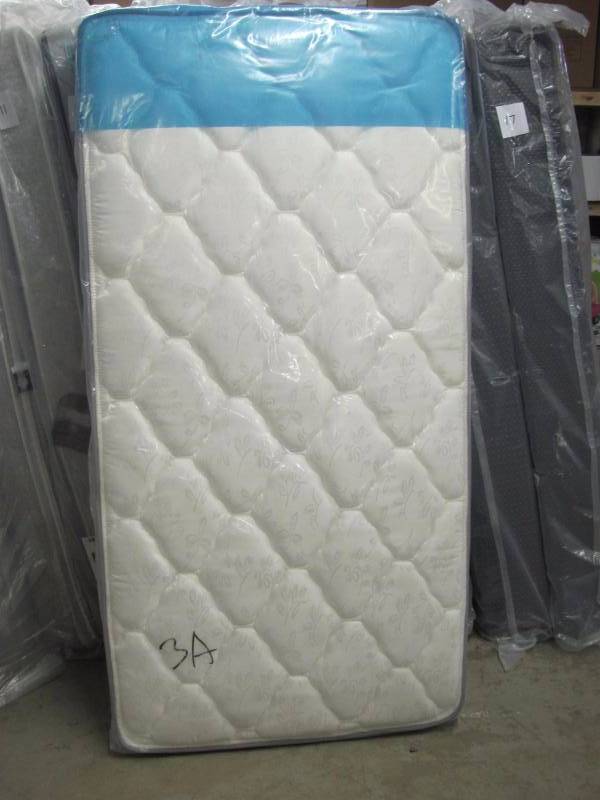 lot 22 image: Brand New Coaster Laguna Twin Euro Top Mattress
